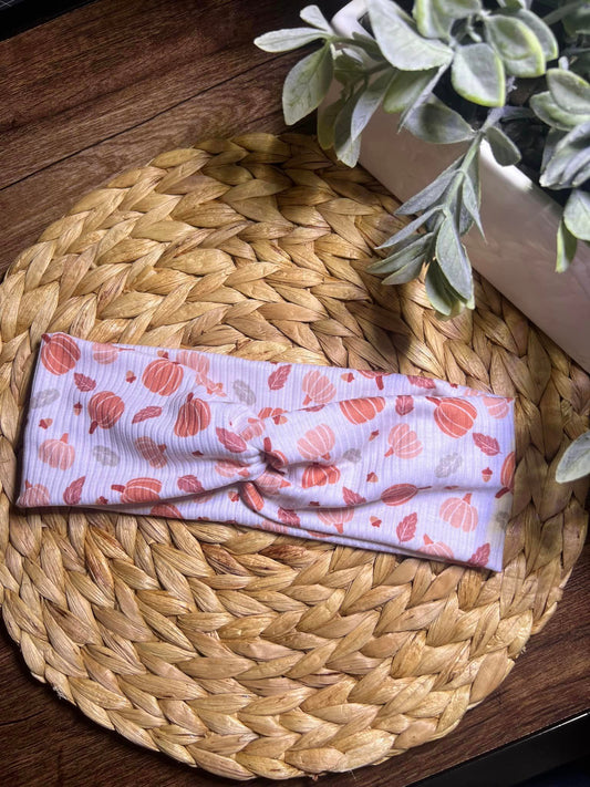 Pretty Pretty Pumpkins Twist Headband