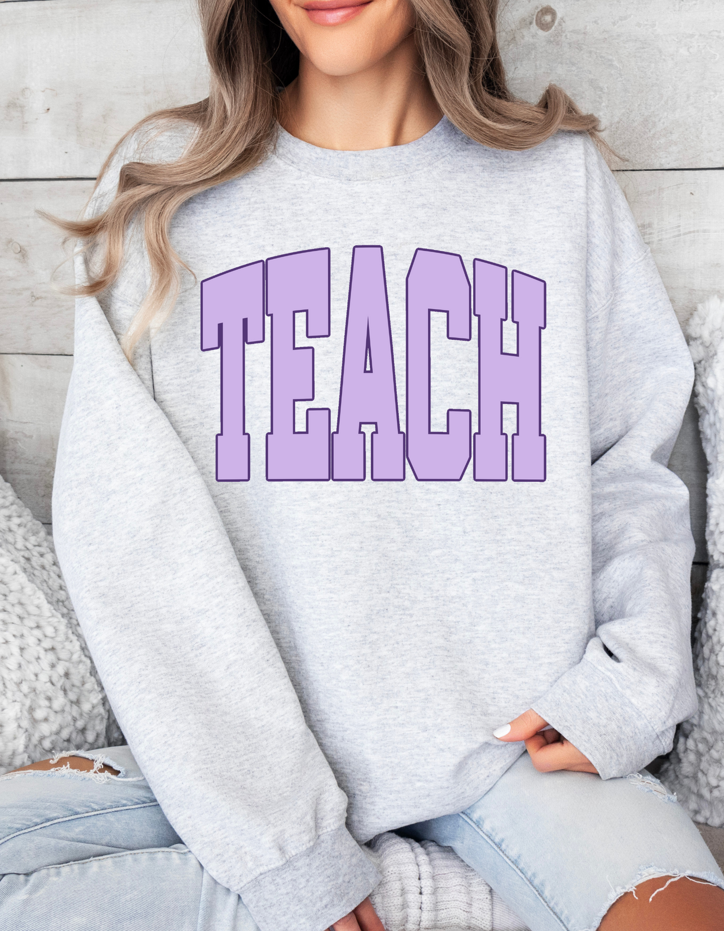 Teach Crewneck and Tee