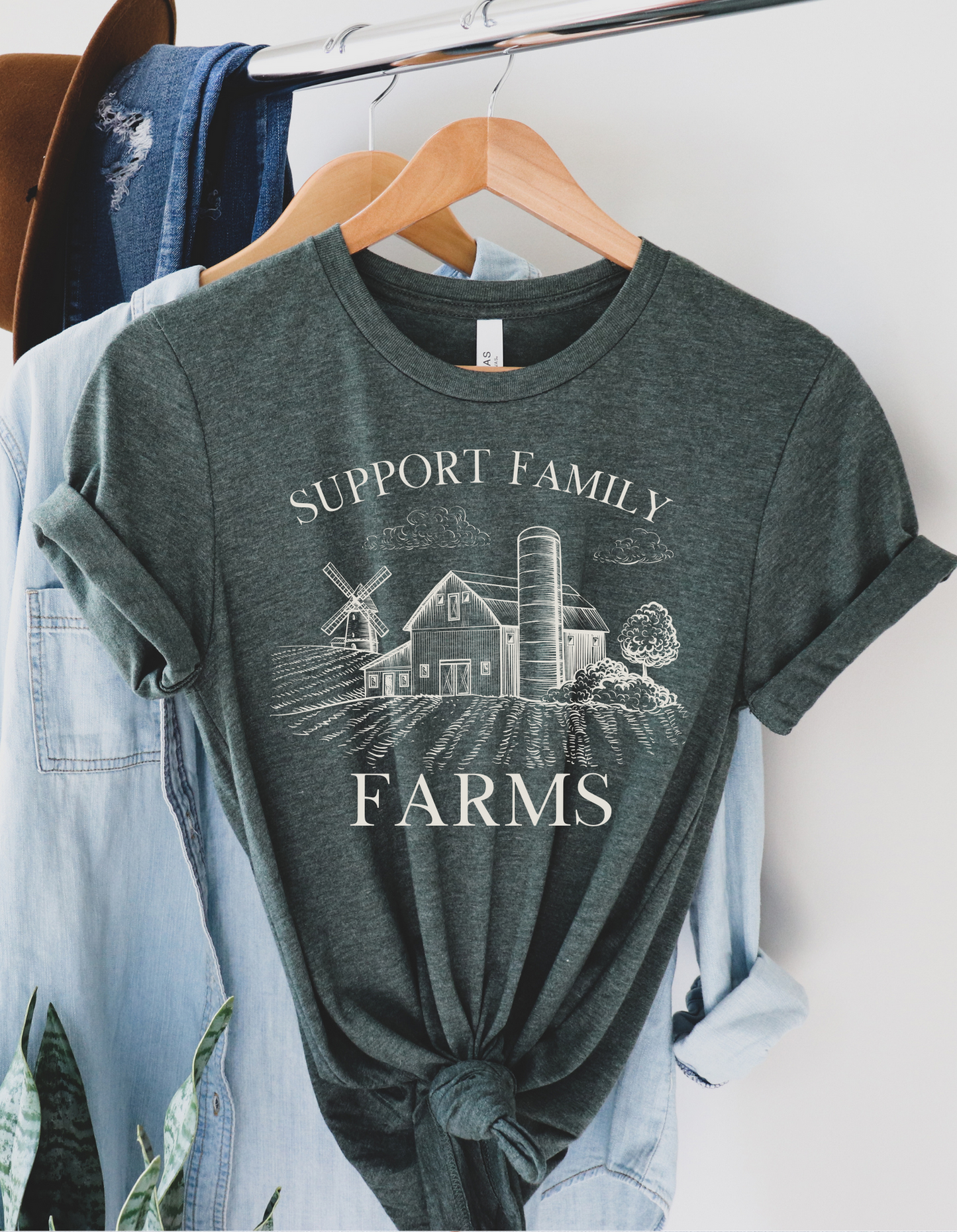 Support Family Farms Tee and Crewneck