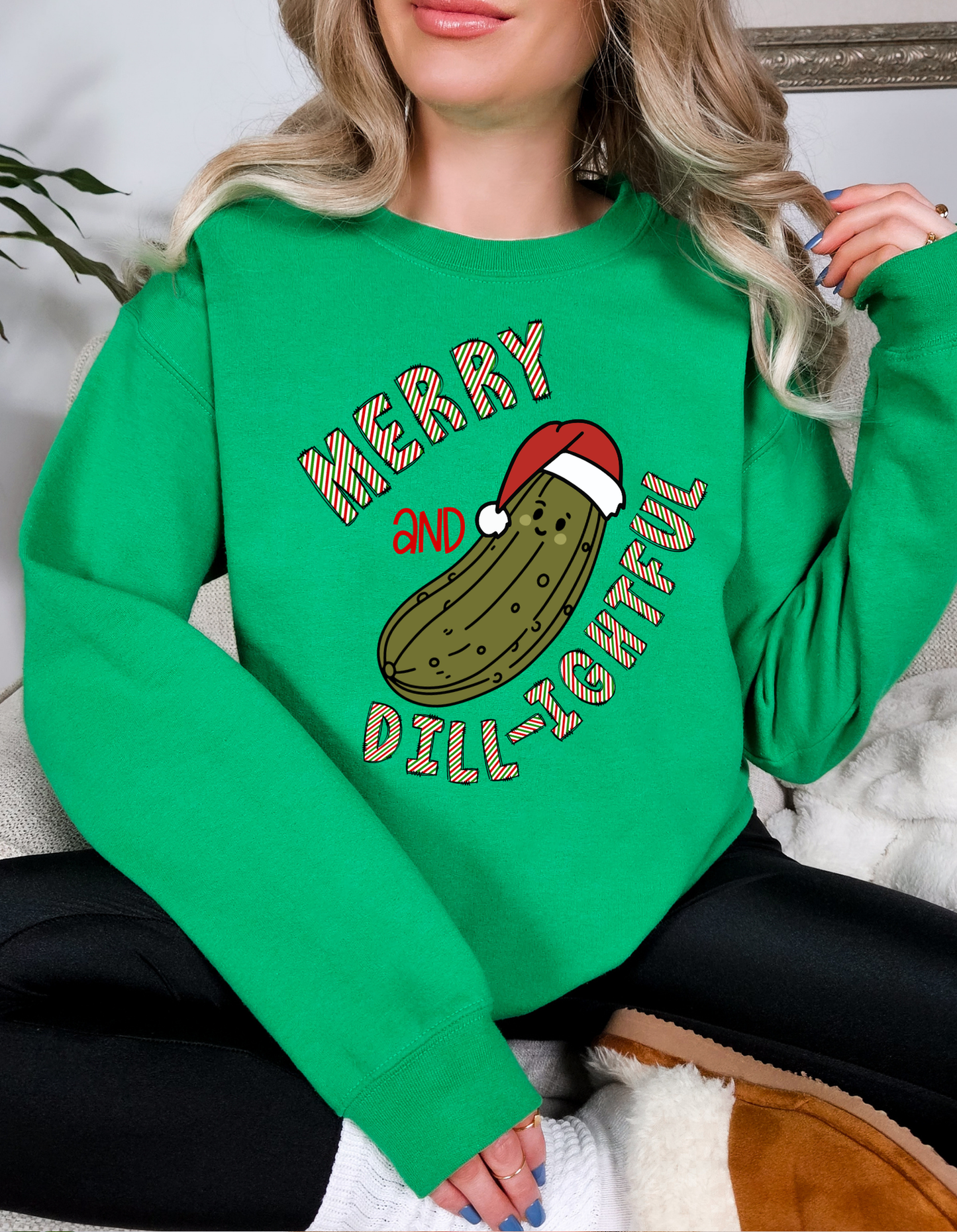 Merry and Dill-ightful Crewneck and Tee