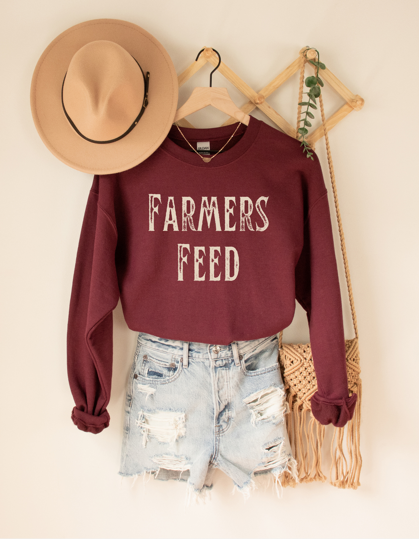 Farmers Feed Crewneck