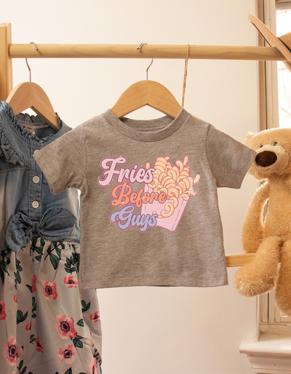 Fries Before Guys Toddler Tee