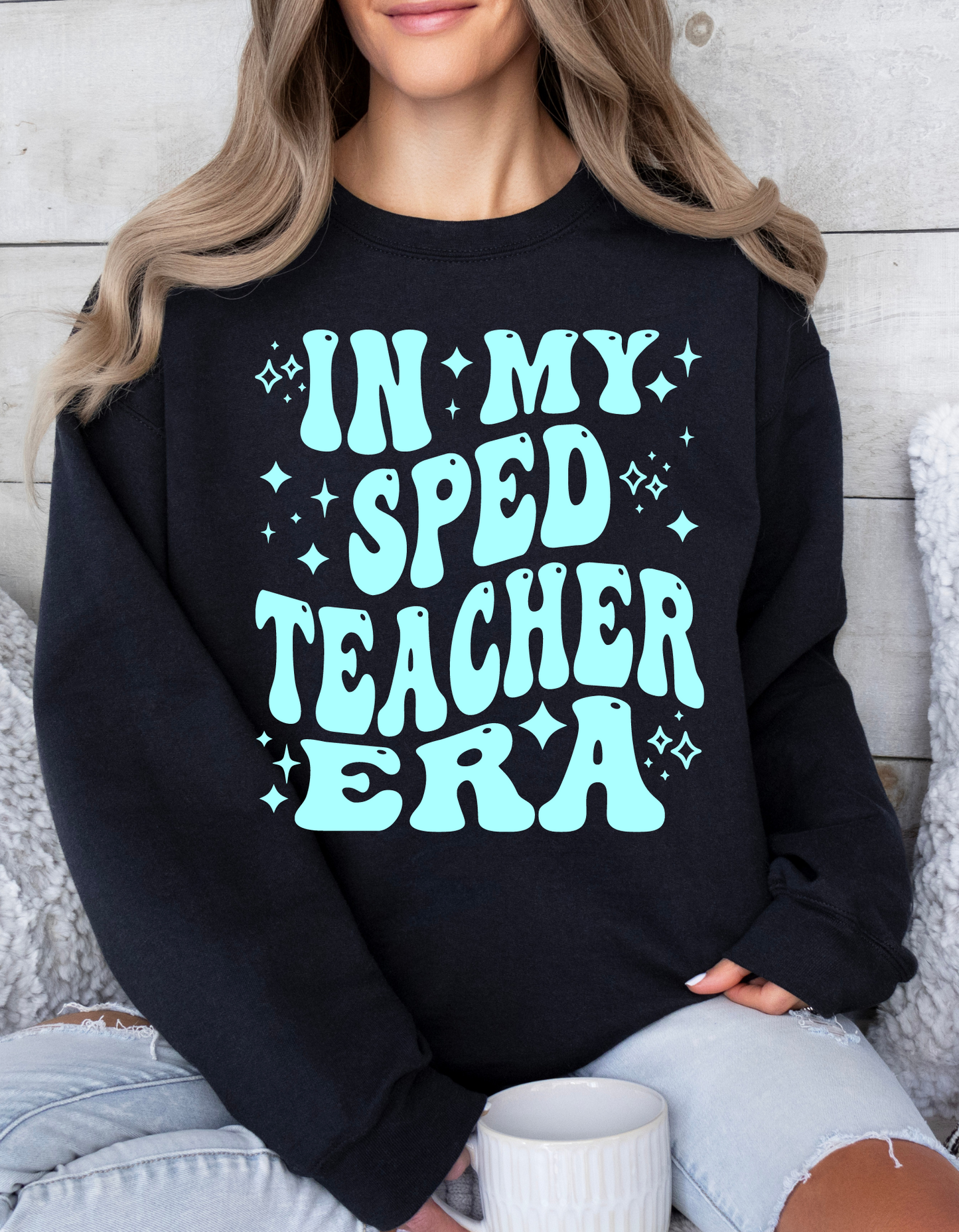 In My Sped Teacher Era Crew and Tee