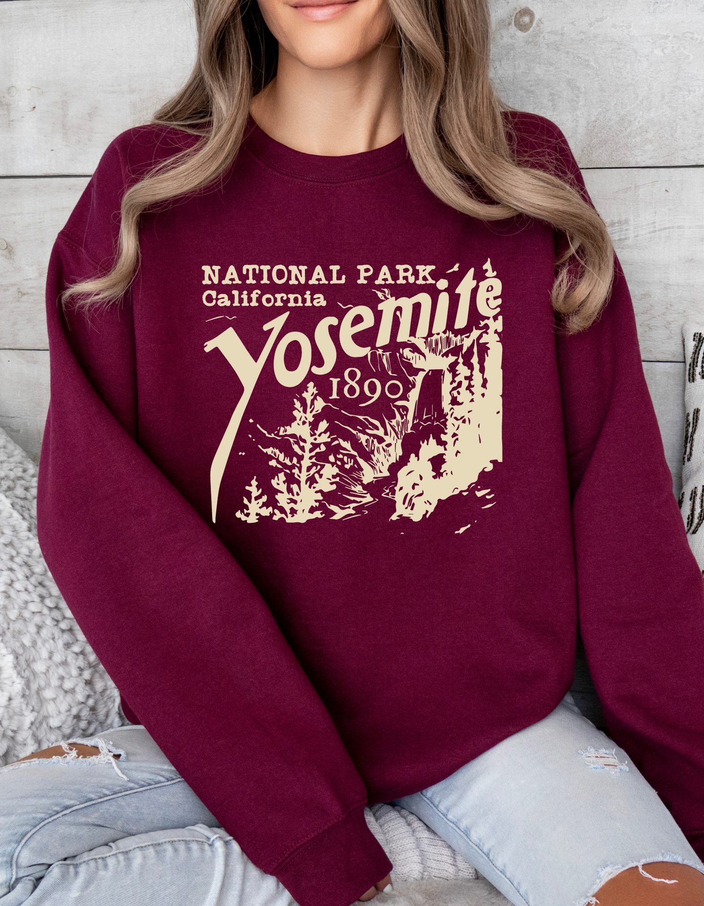 Yosemite National Park Crewneck