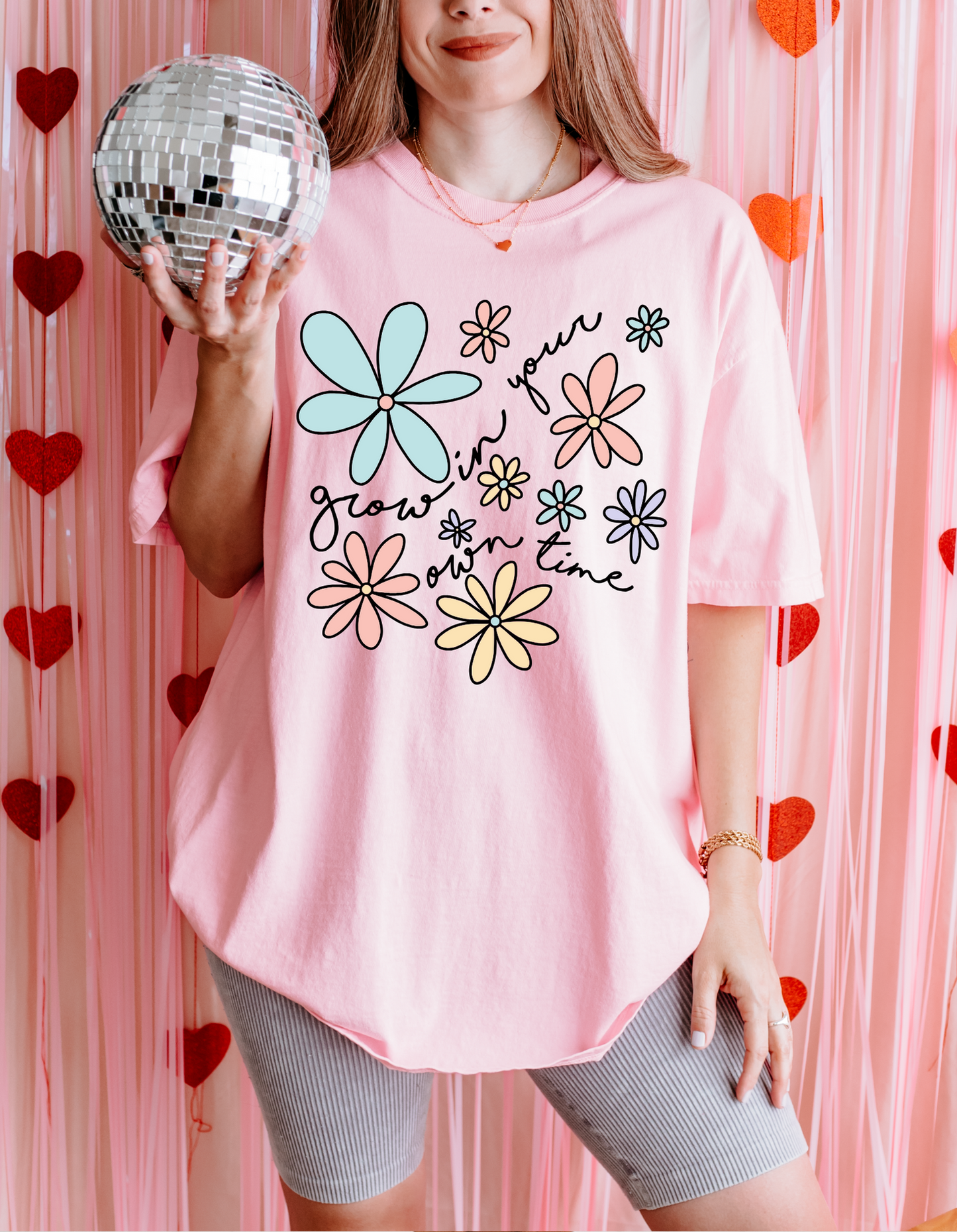 Grow on your Own Time Bella Tee