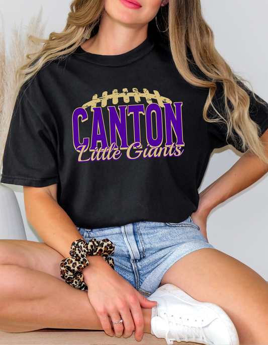 Canton Little Giants Football Rustic Crewneck