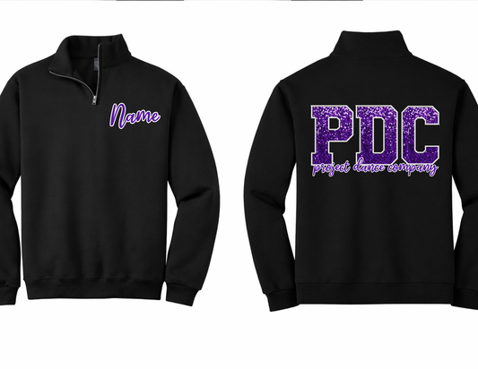 The Showstopper (Faux Sequins): Adult Quarter Zip