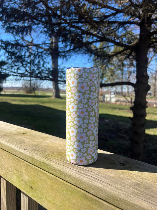 Spring Florals 20 oz Tumbler
