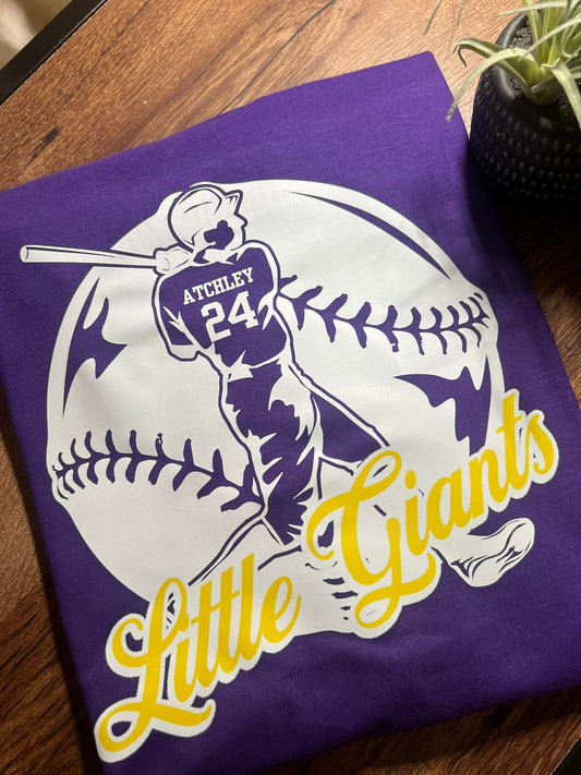 Custom Baseball Tee
