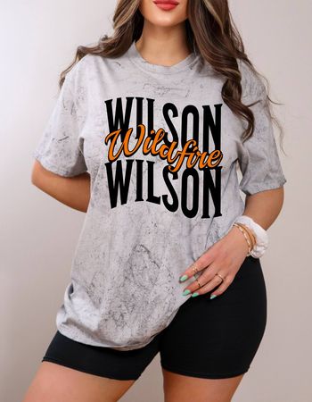 Wilson Wildfire Wavy Color Blast Tee