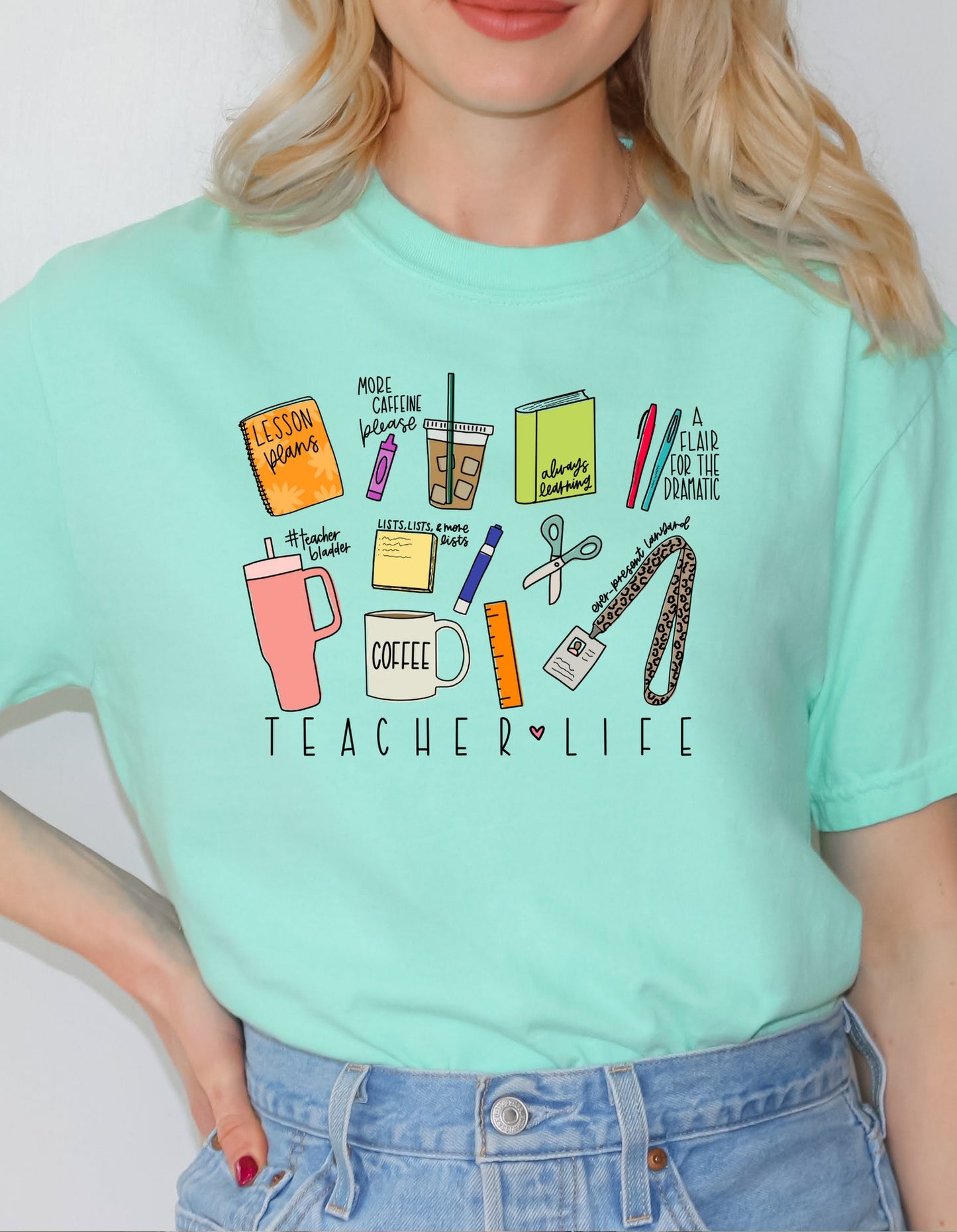 Teacher Life Bella Canvas Tee