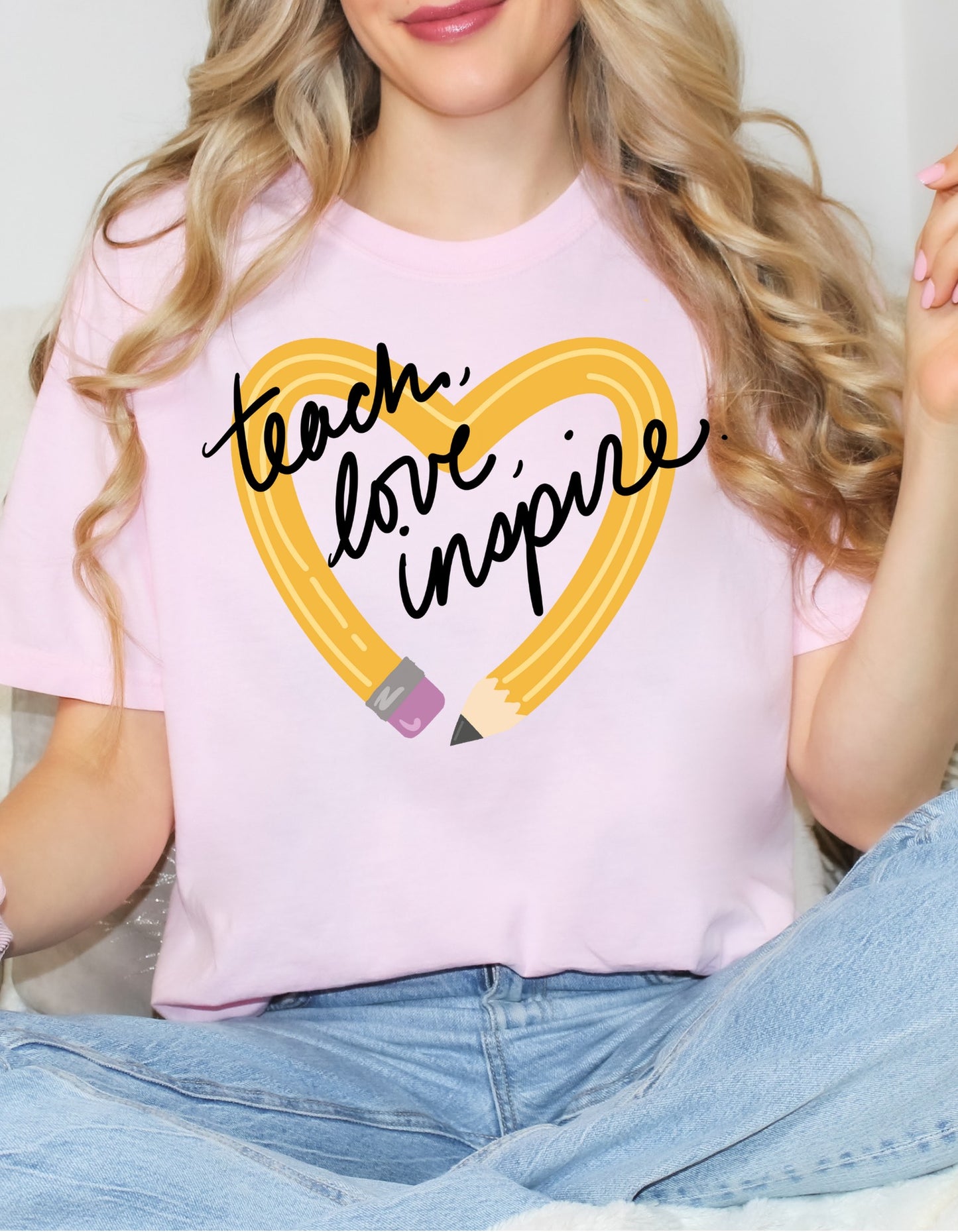 Teach Love Inspire Comfort Colors Tee