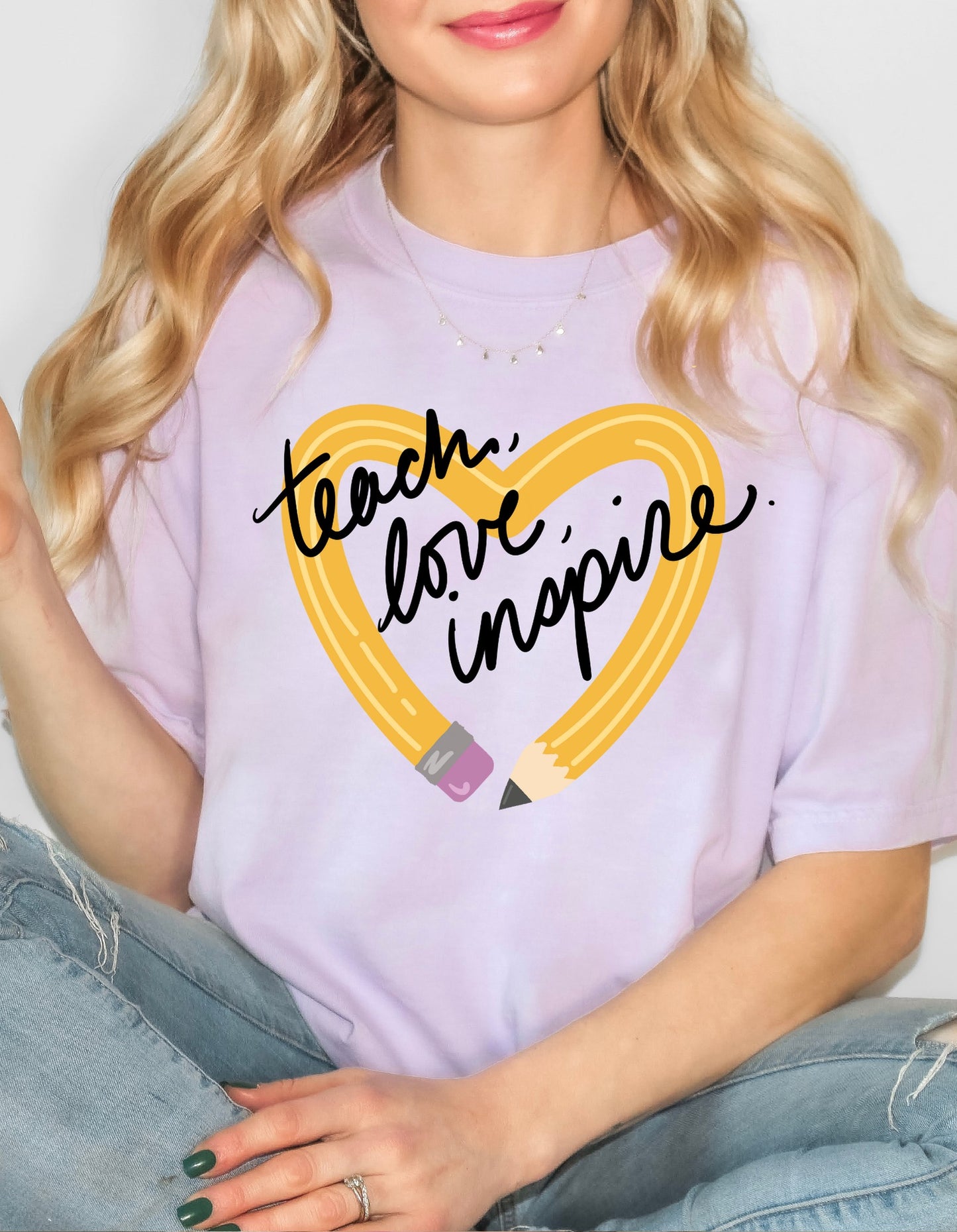 Teach Love Inspire Comfort Colors Tee