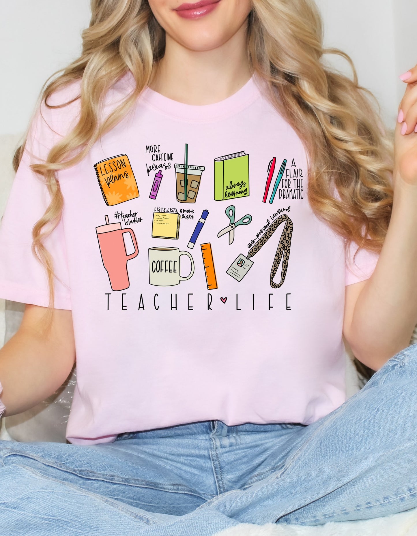 Teacher Life Bella Canvas Tee