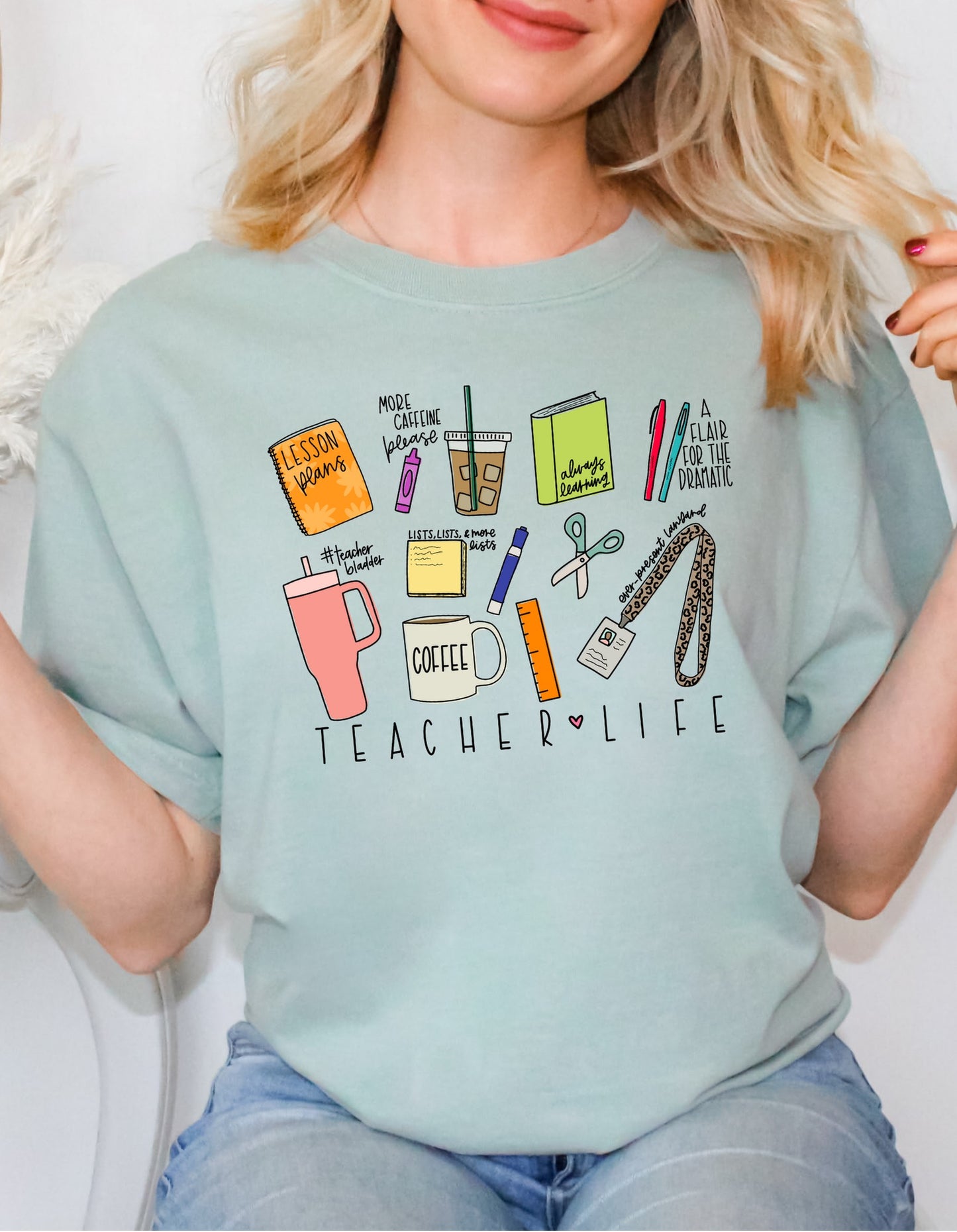 Teacher Life Bella Canvas Tee