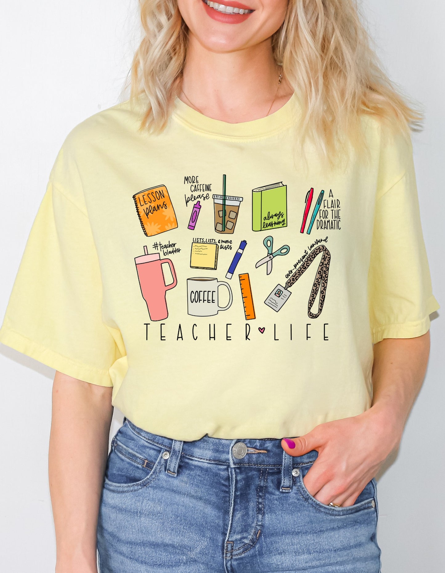 Teacher Life Bella Canvas Tee