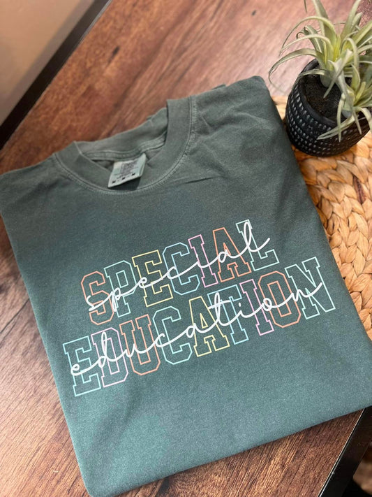 Special Education Comfort Colors Tee