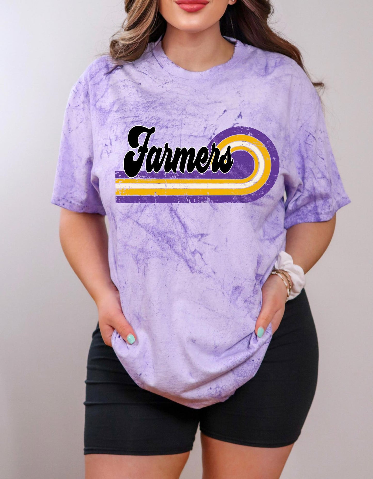 Go Team Comfort Colors Color Blast Tee