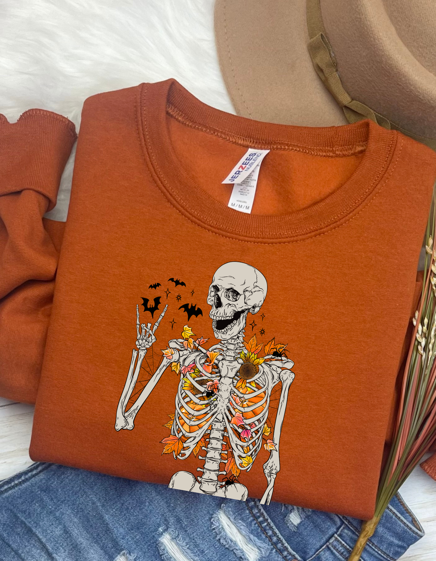 Fall Skelly Crewneck