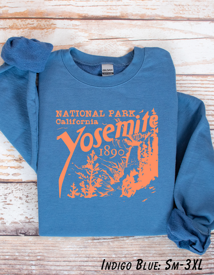 Yosemite National Park Crewneck