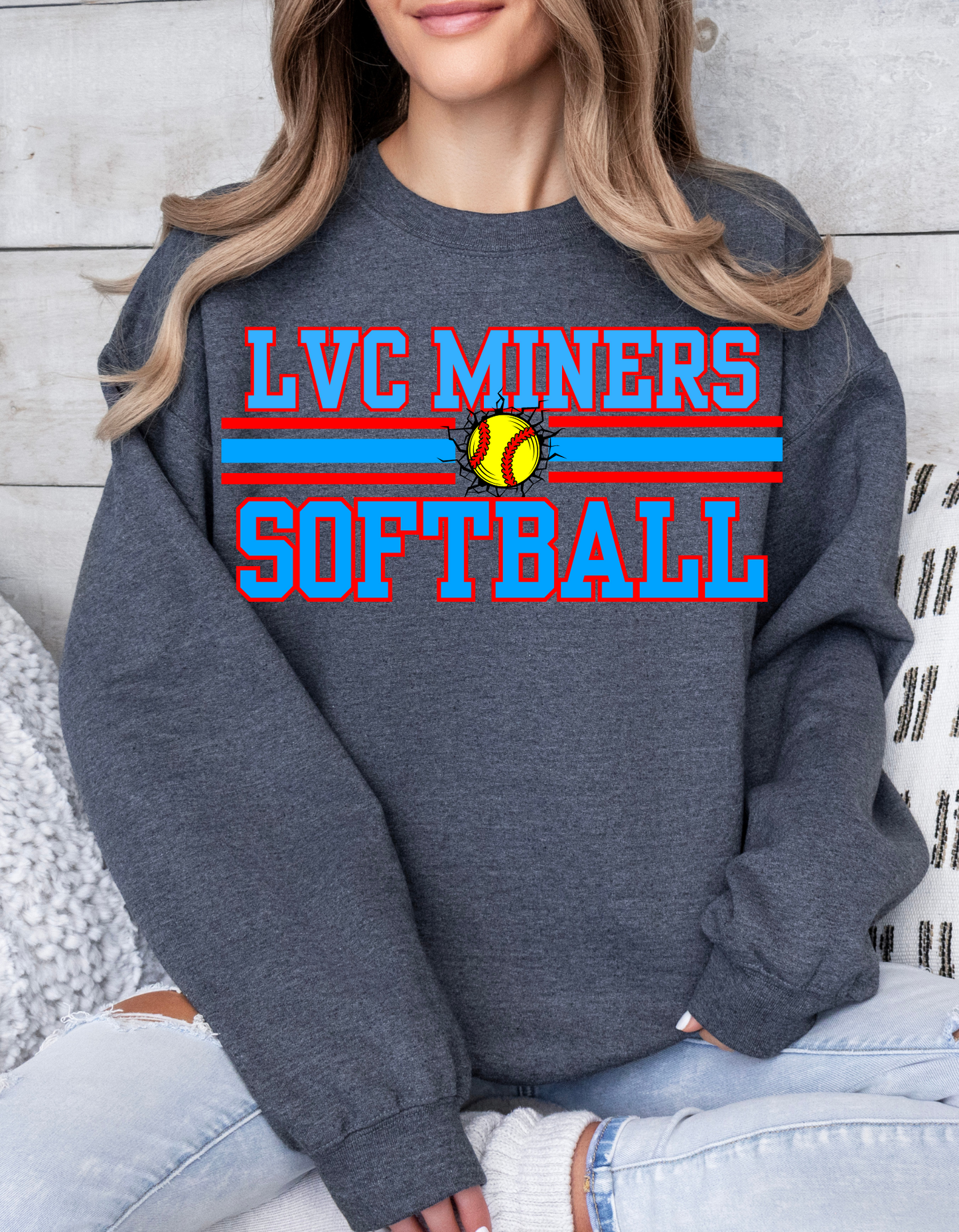 LVC Miners Retro Sports Bella Tee