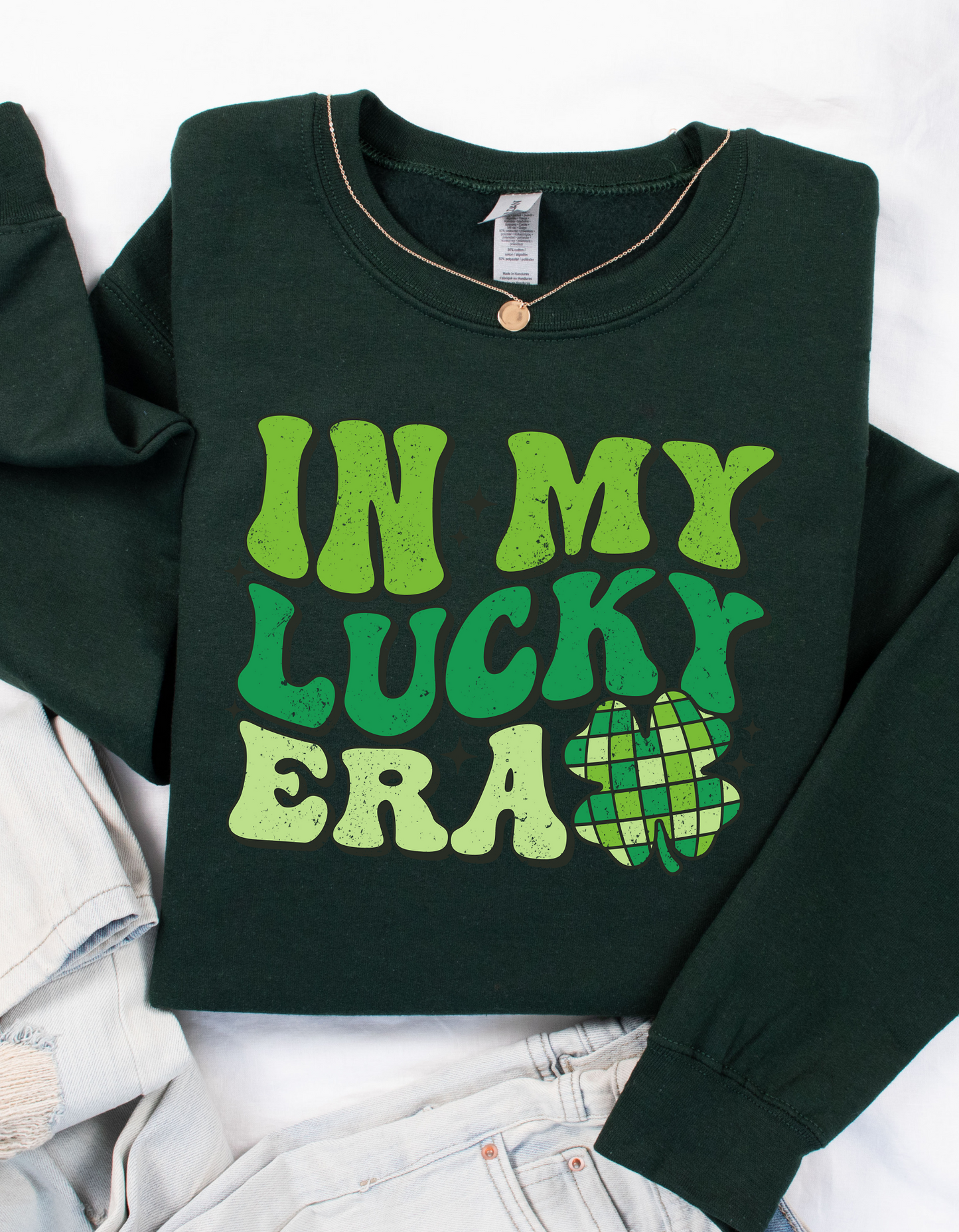 In my Lucky Era Crew and Tee