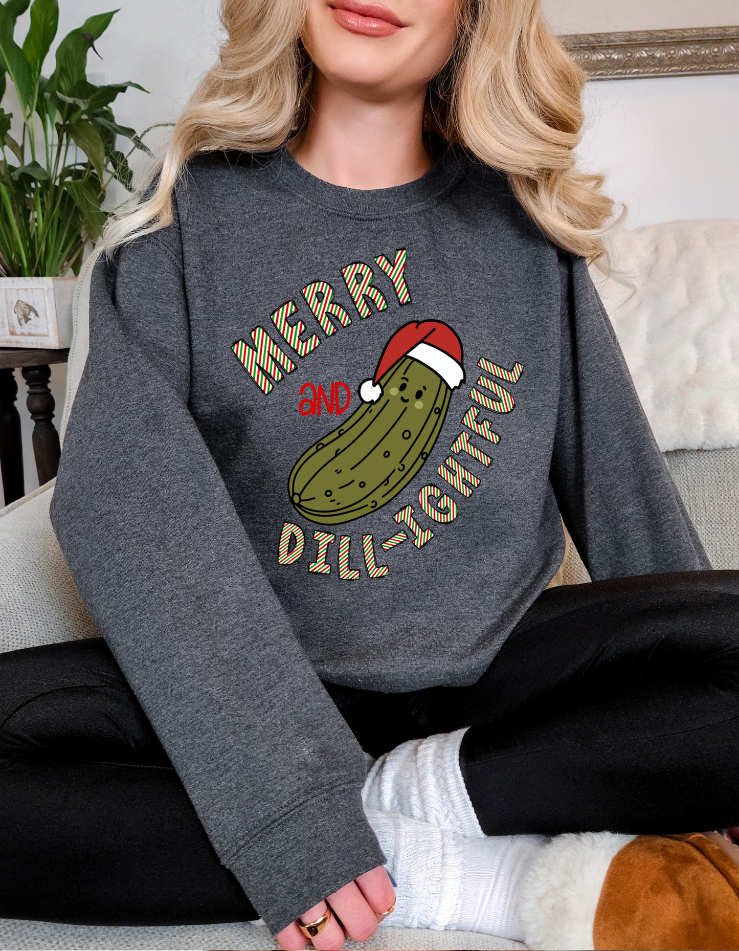 Merry and Dill-ightful Crewneck and Tee