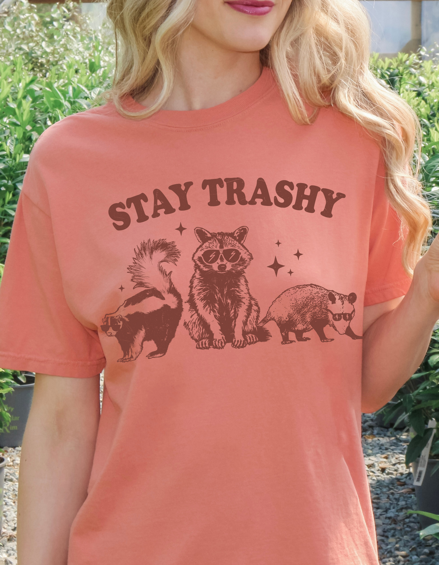 Stay Trashy Colored CC Tees