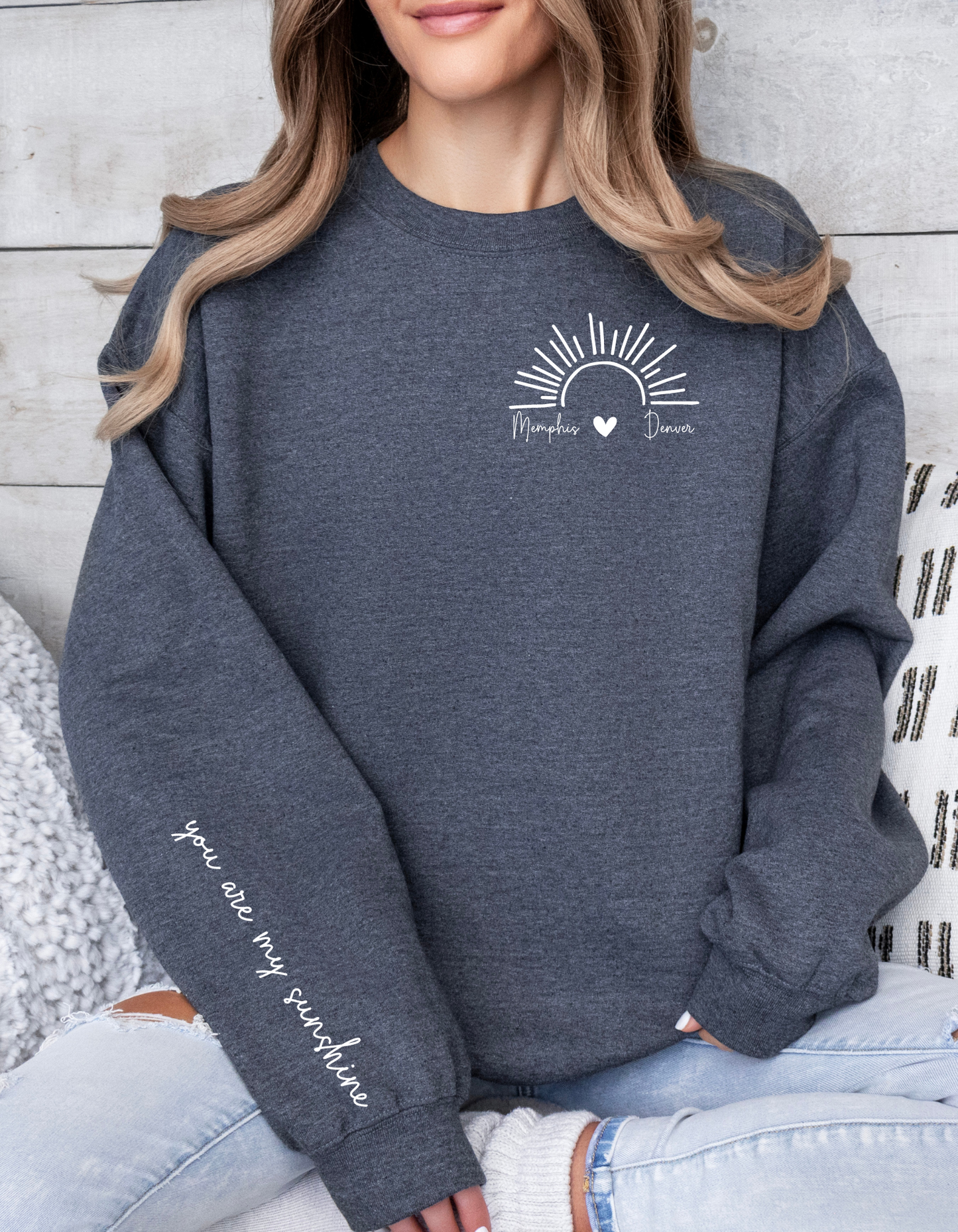 You are My Sunshine Custom Crew