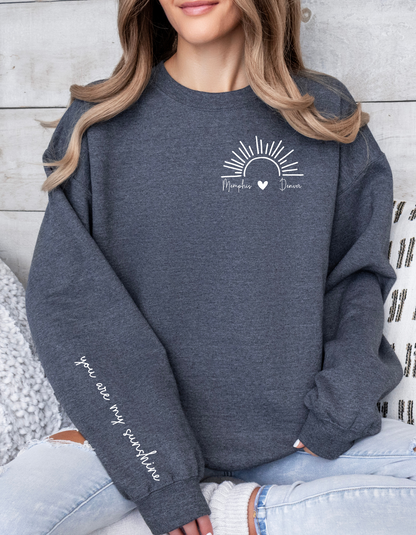 You are My Sunshine Custom Crew