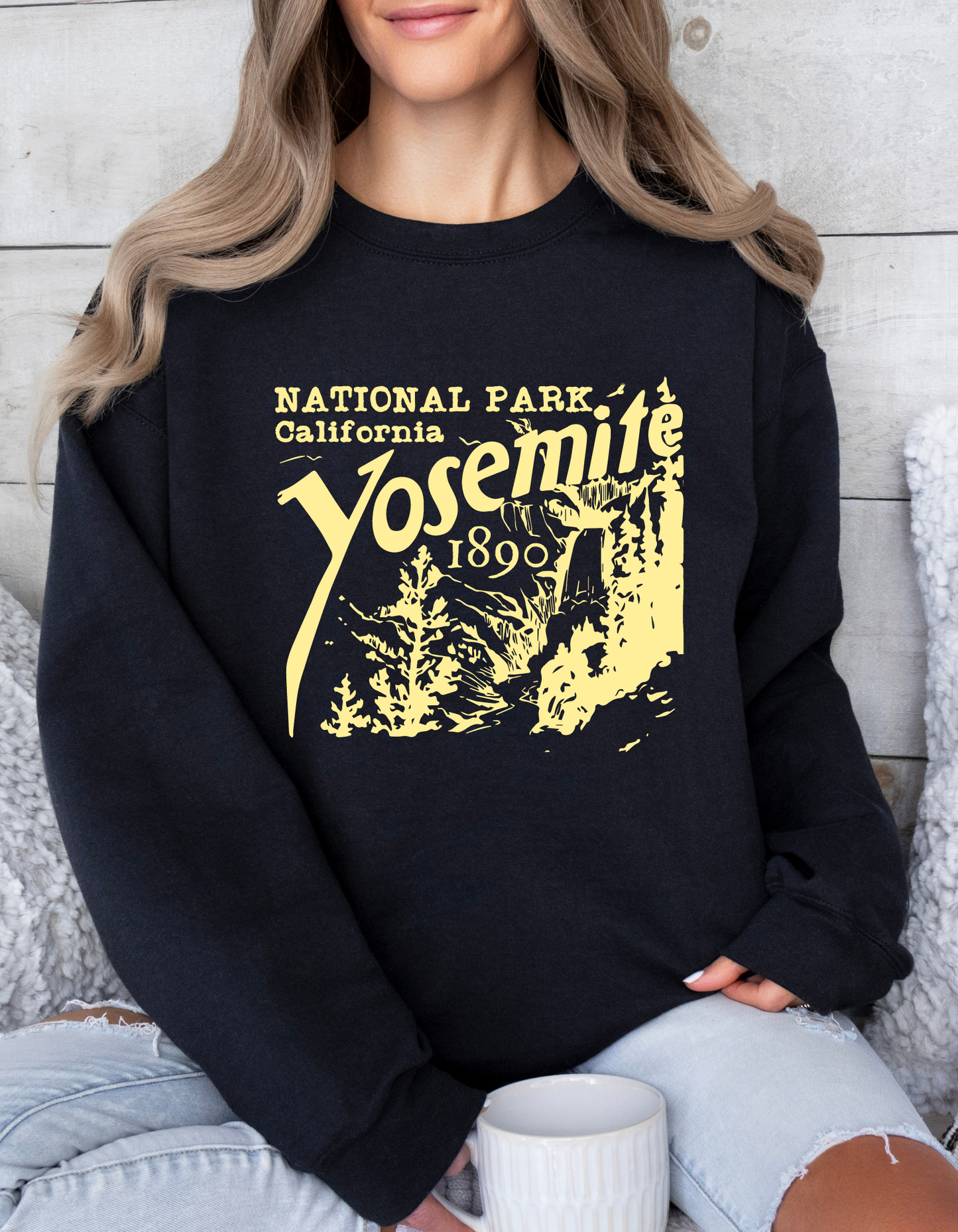 Yosemite National Park Crewneck