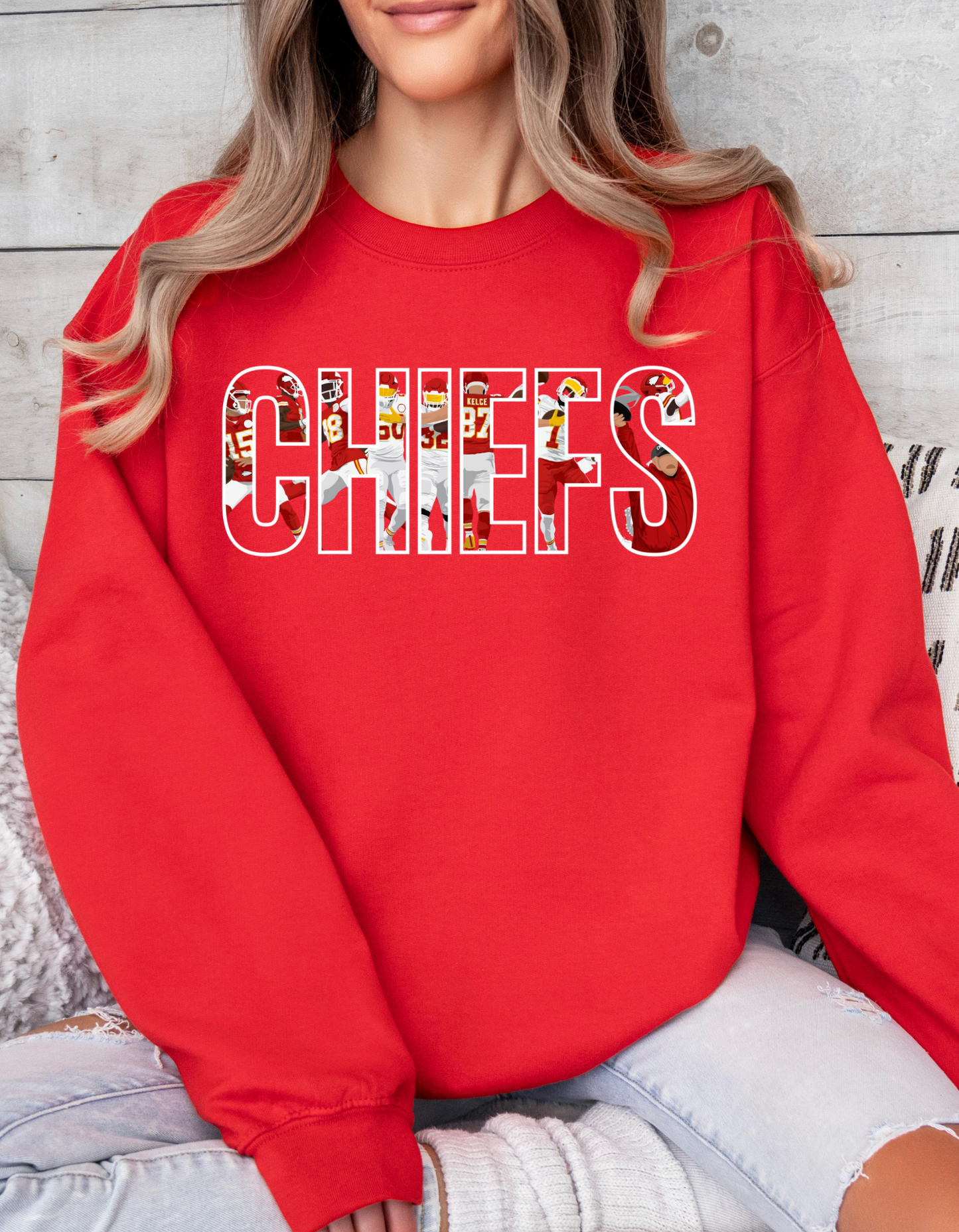 Chiefs Drawing Crewneck