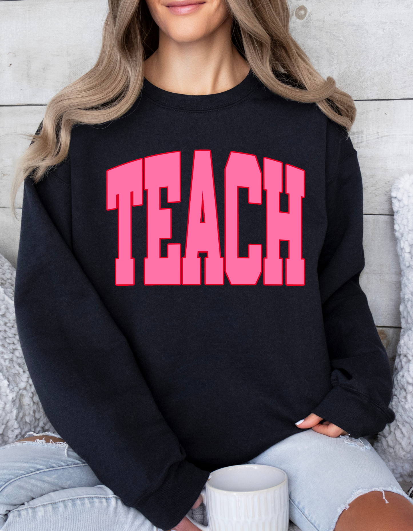 Teach Crewneck and Tee