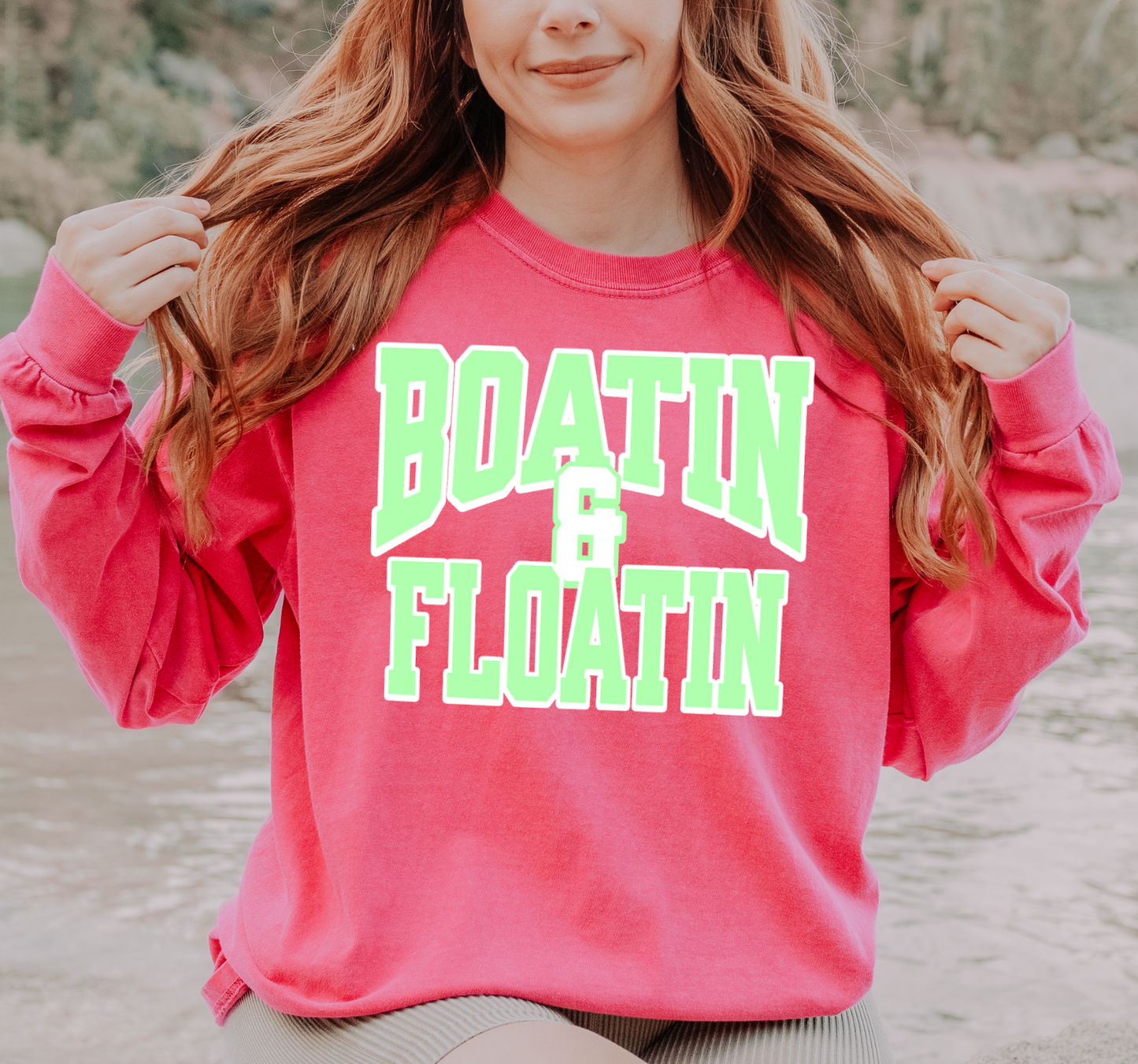 Boatin and Floatin Tee