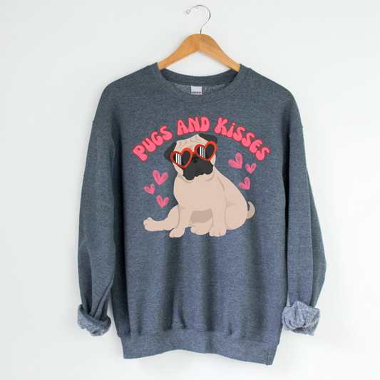 Pugs and Kisses Crewneck