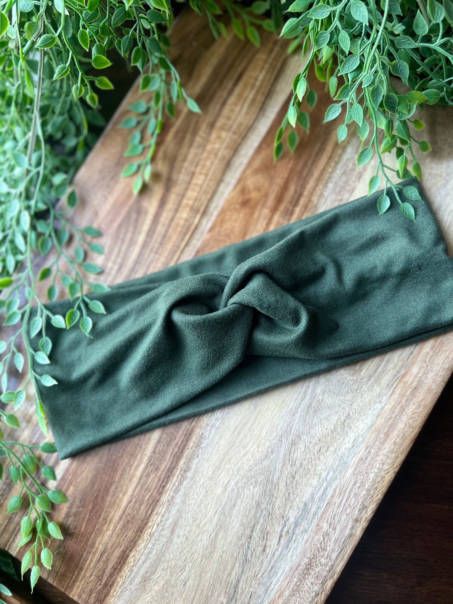 Olive Twist Headband