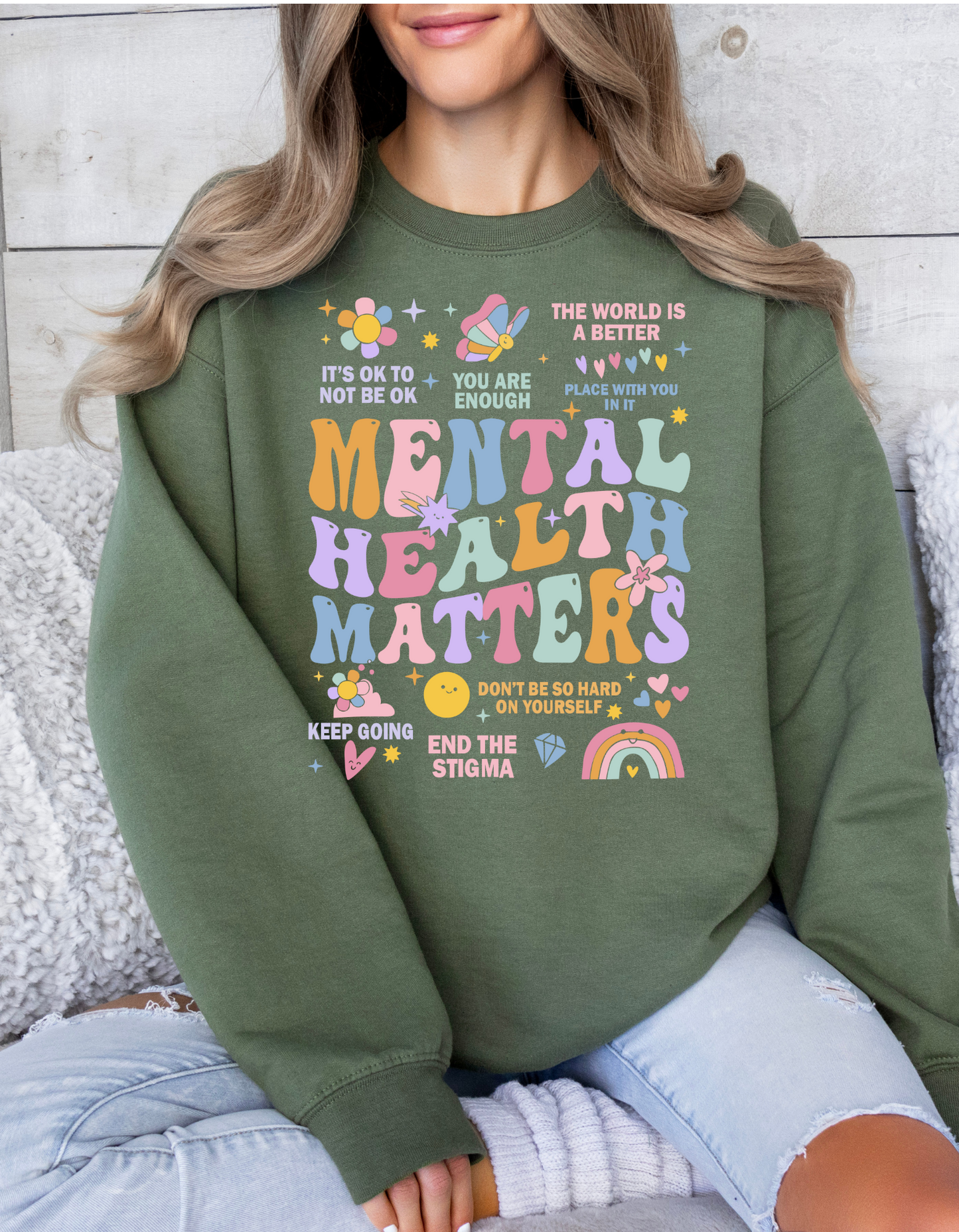 Mental Health Matters Crewneck