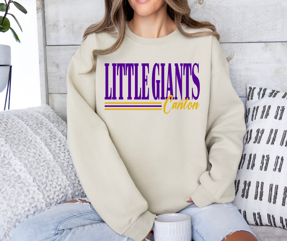 Little Giants Retro Lines Crewneck