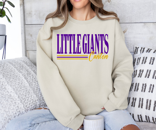 Little Giants Retro Lines Crewneck