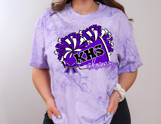 Keokuk Chiefs Cheer Color Blast Tees