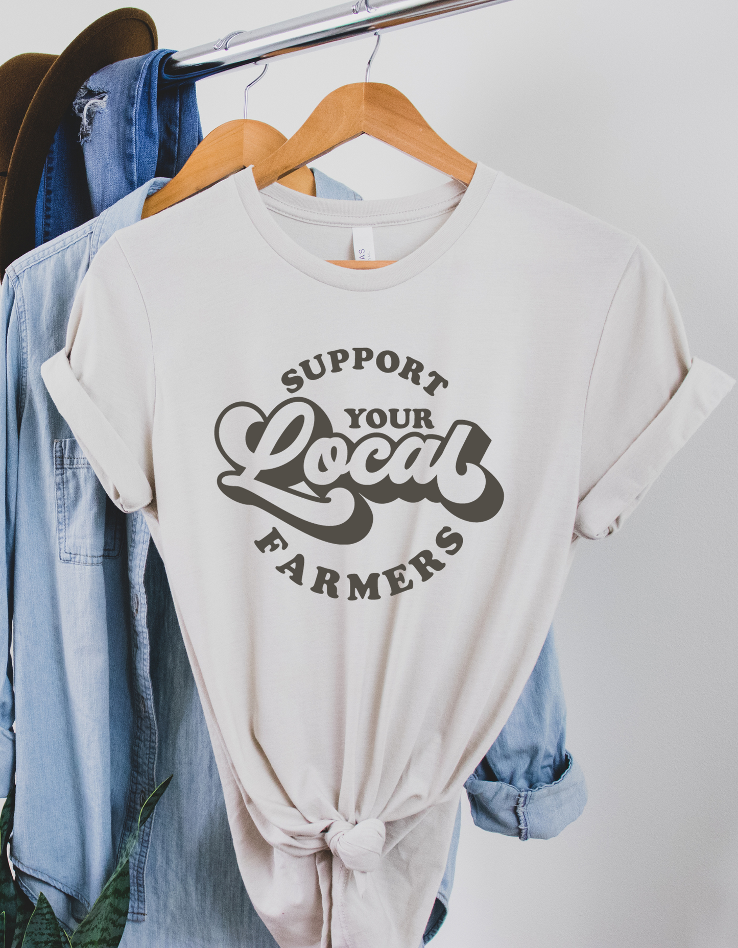 Support Local Farmers Bella Tee