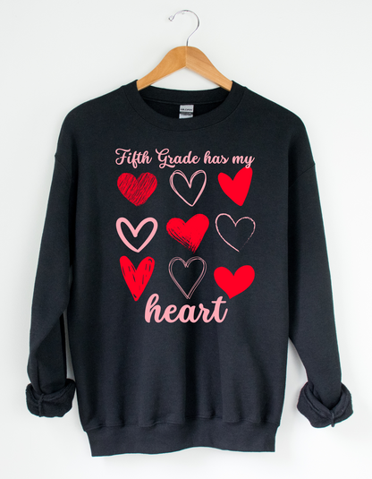 My Class Has My Heart Custom Crewneck