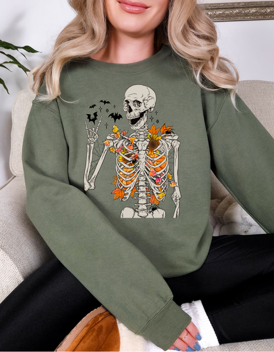 Fall Skelly Crewneck