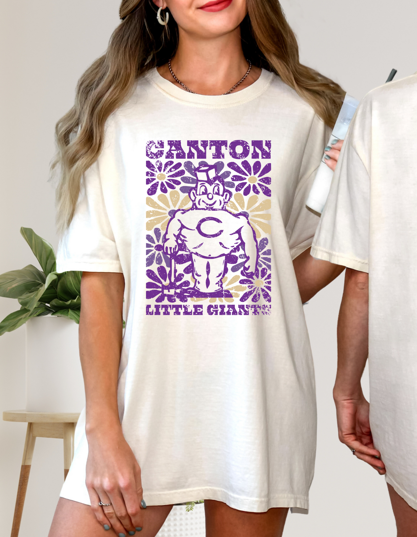 Groovy Flowers Canton Little Giants Youth Tees