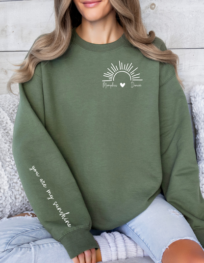 You are My Sunshine Custom Crew