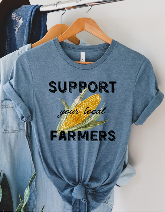 Support Your Local Farmers Tee