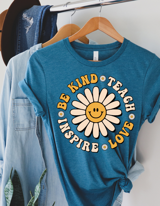 Be Kind Flower Bella Tee