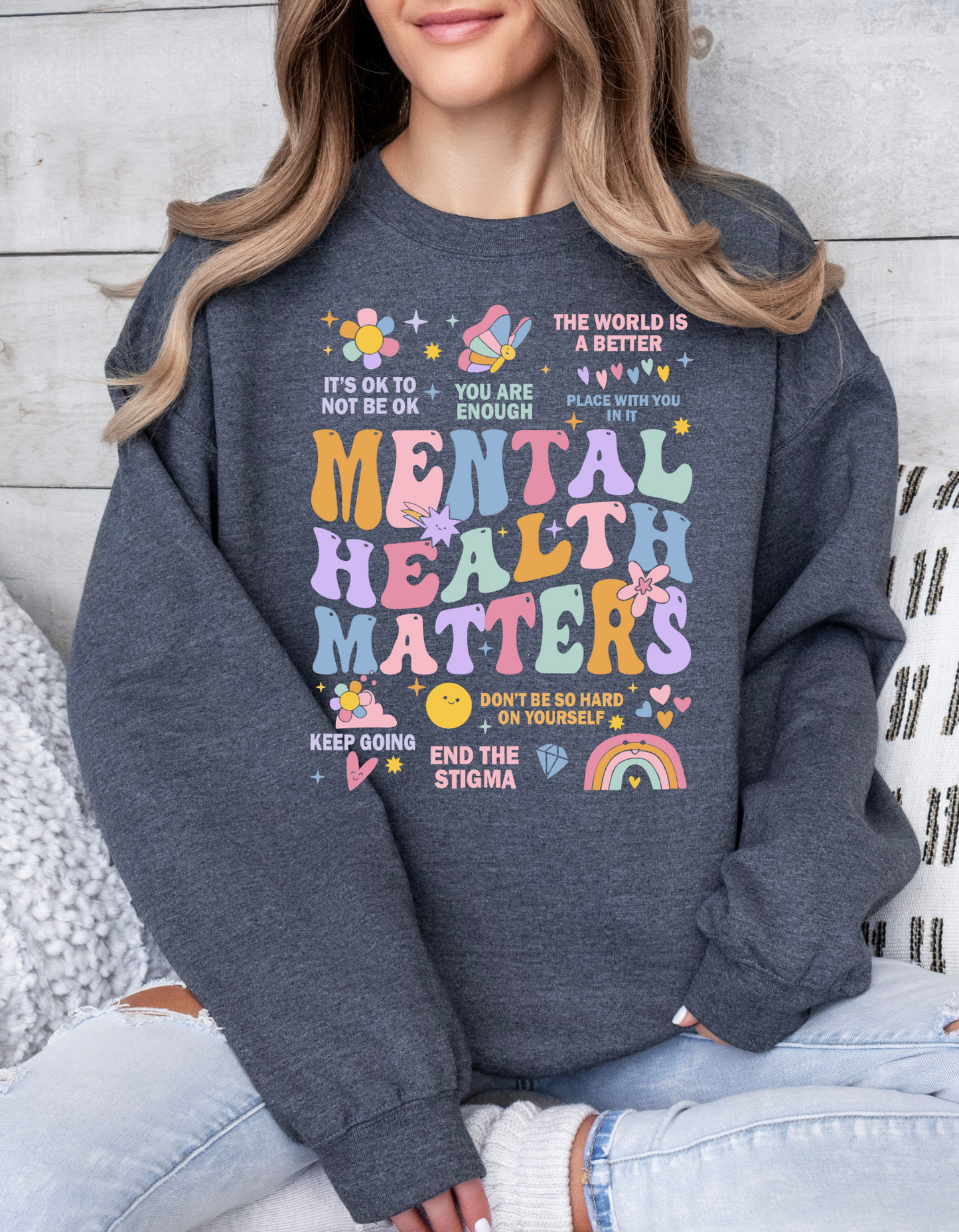 Mental Health Matters Crewneck