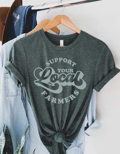 Support Local Farmers Bella Tee