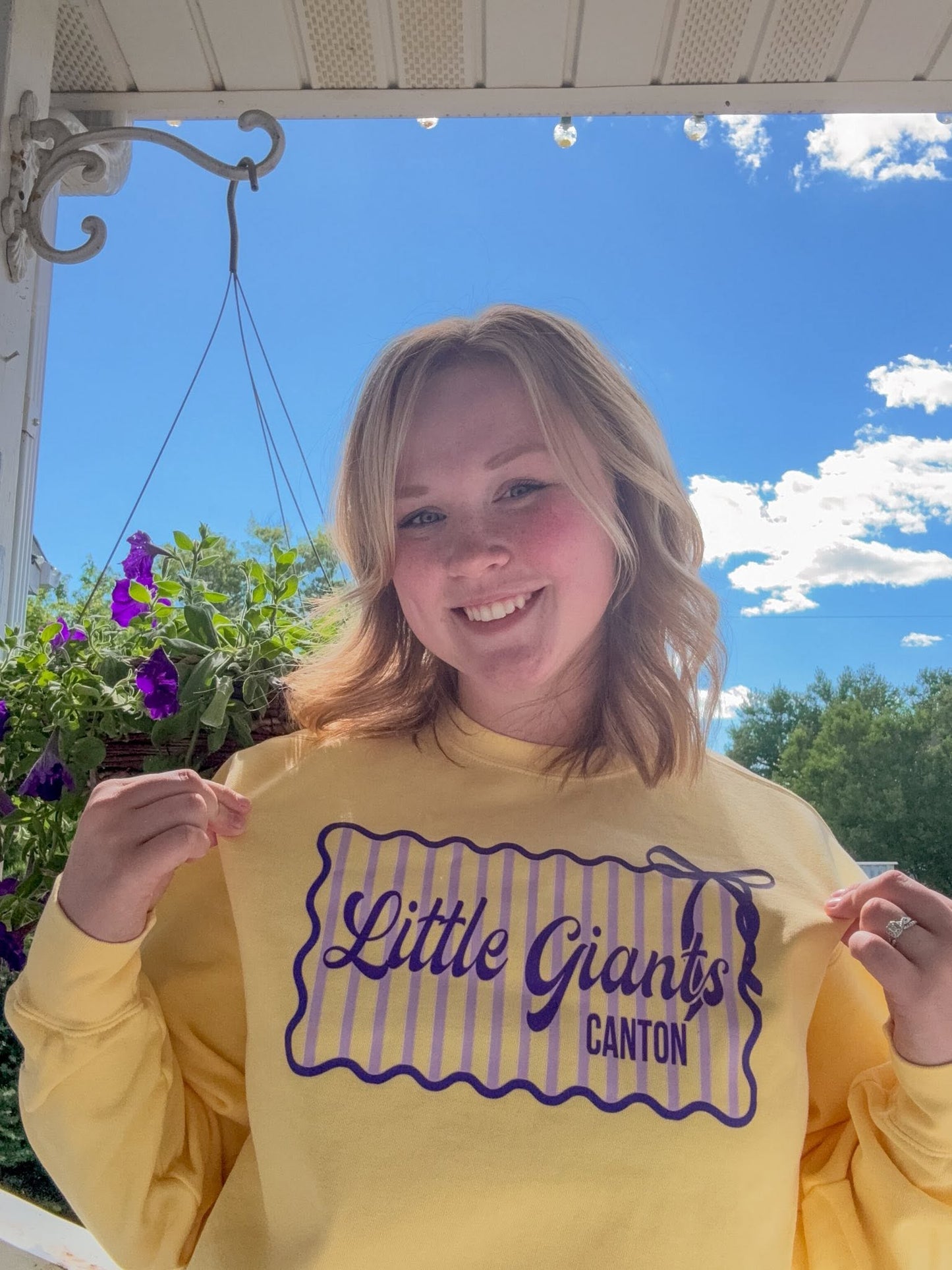 Ribbons and Bows Little Giants Comfort Colors